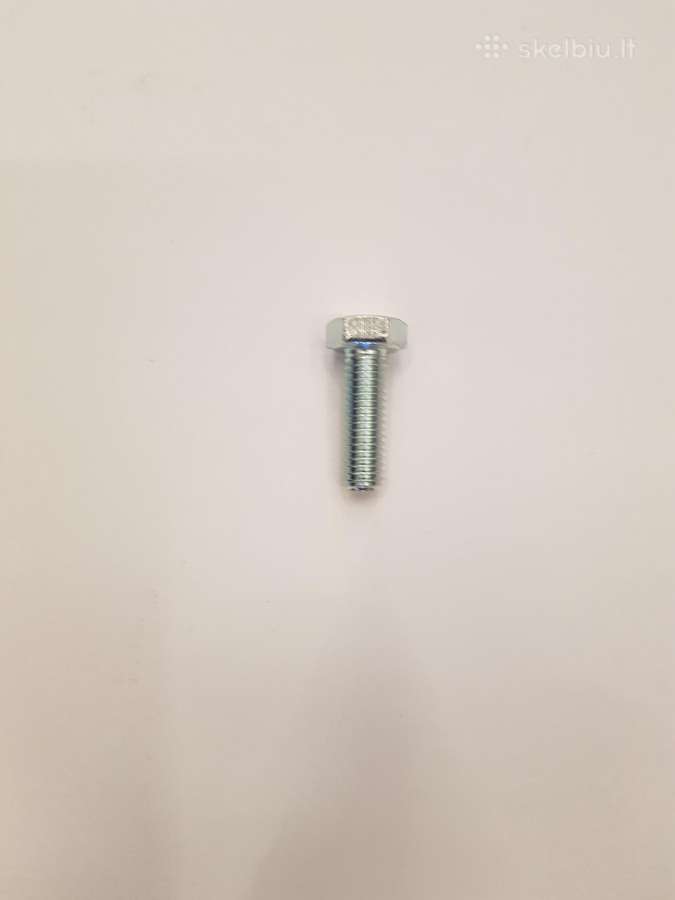 Varžtai Din 933 klasė 8.8 M8x25mm. ir M8x60mm. - nuotraukos Nr. 7