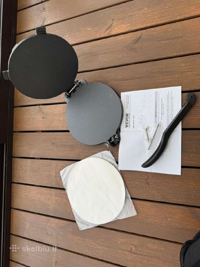 Keptuvė / tortilla presas (su priedais) - nuotraukos Nr. 2