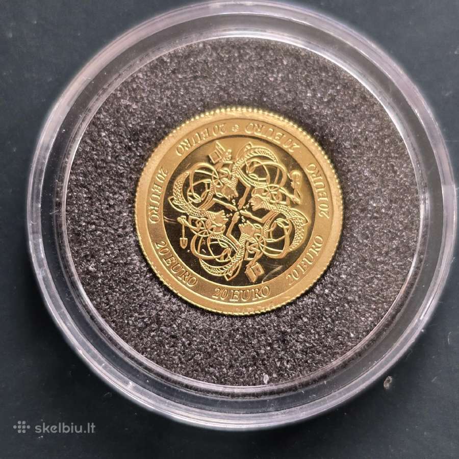 Airija 2007 20 euro Au 1,24g Keltų kultūra