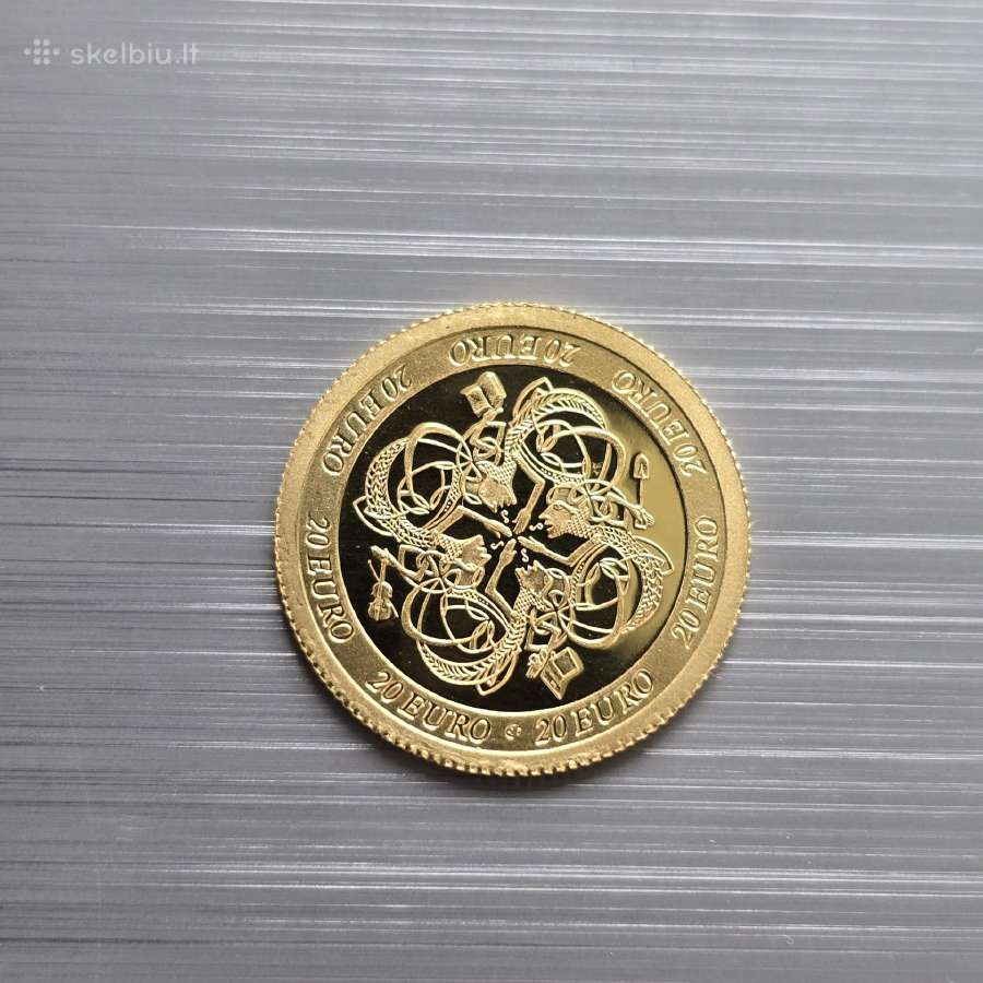 Airija 2007 20 euro Au 1,24g Keltų kultūra - nuotraukos Nr. 4