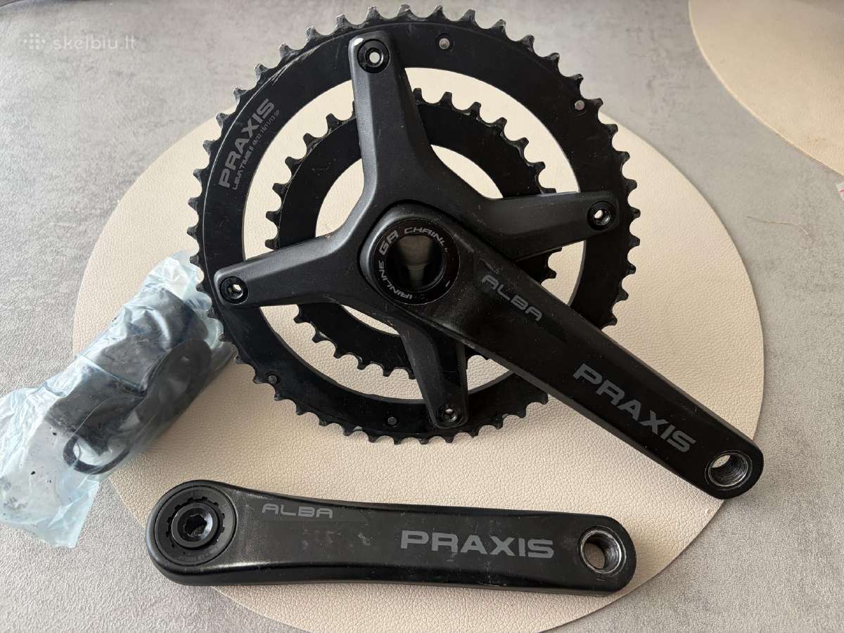 Praxis Alba 48/32 T švaistikliai su bottom bracket