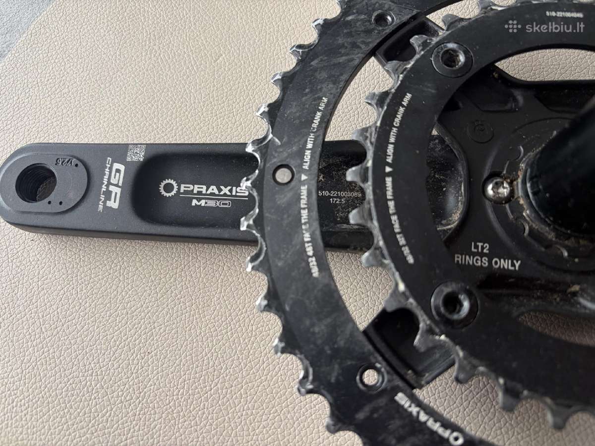 Praxis Alba 48/32 T švaistikliai su bottom bracket - nuotraukos Nr. 2