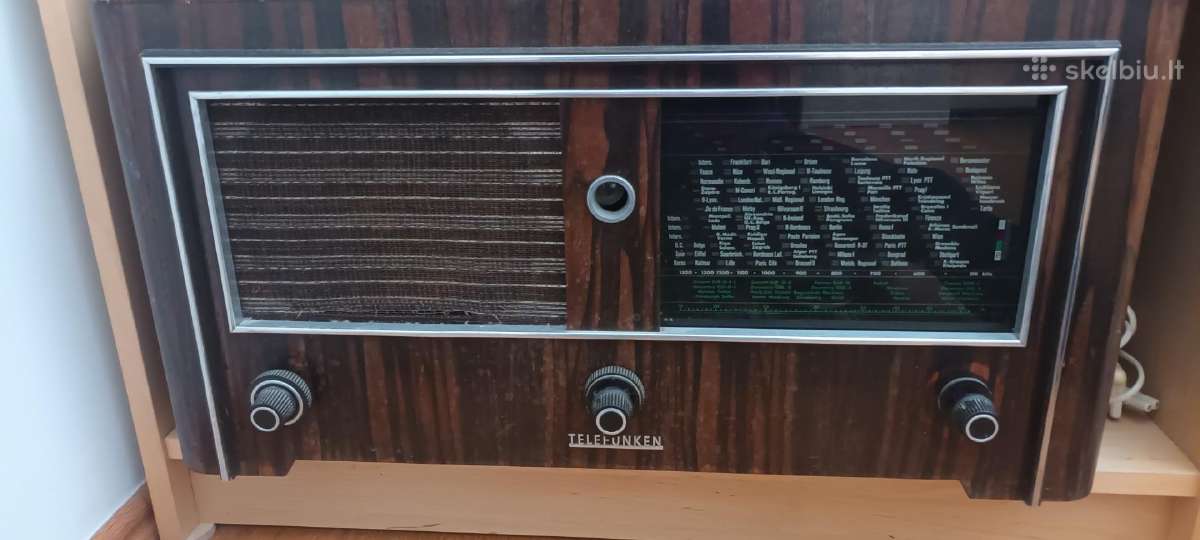Telefunken lempinis radijas 876 Wk