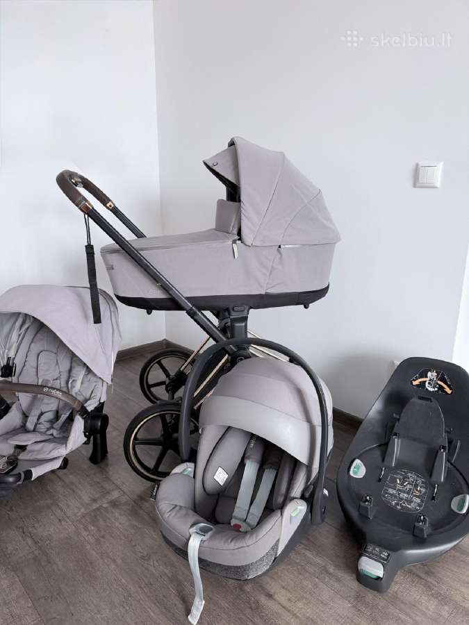 Cybex Priam v4 komplektas 4in1 Mirage Grey