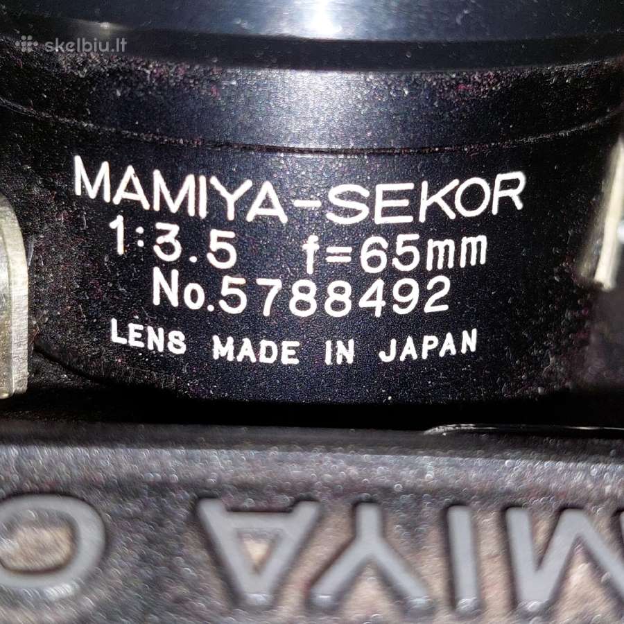 Mamiya C330 Professional F fotoaparatas - nuotraukos Nr. 11