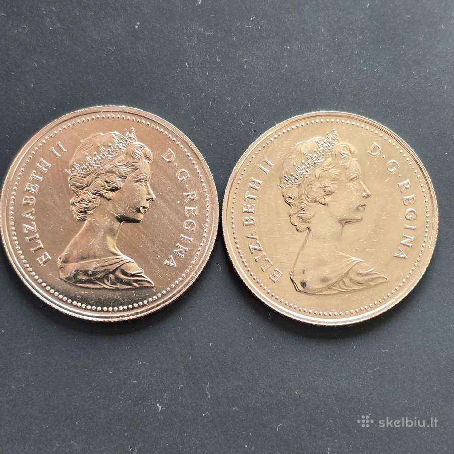 Kanada 1981,1982 1 Dollar Cu-ni - nuotraukos Nr. 2