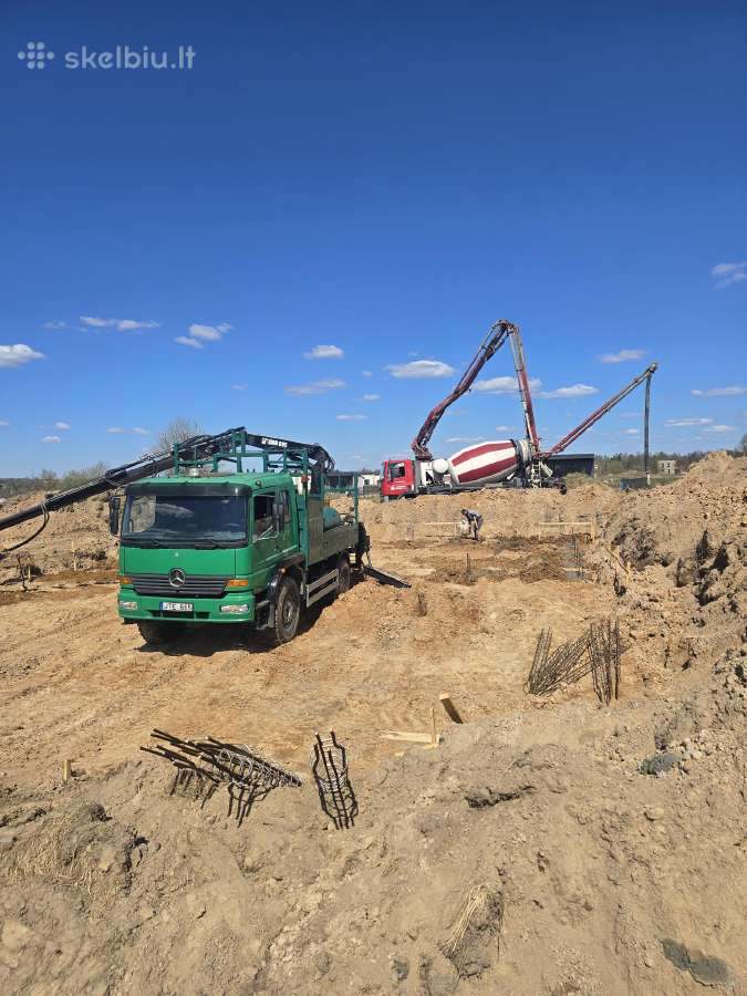 Betono siurblio paslaugos, Cfa polių gręžimas