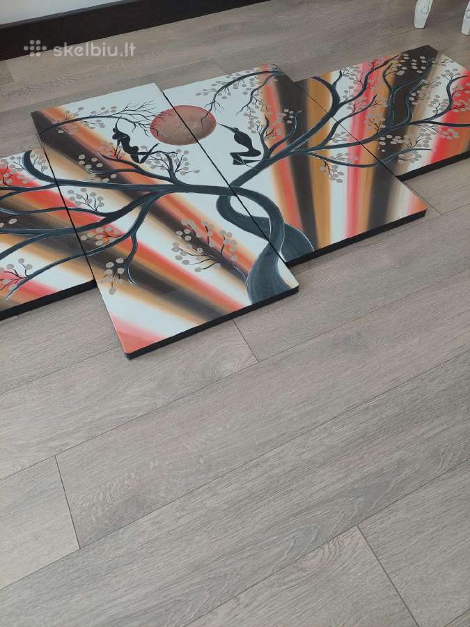Didelis 140*70 paveikslas iš 4 dalių - nuotraukos Nr. 7
