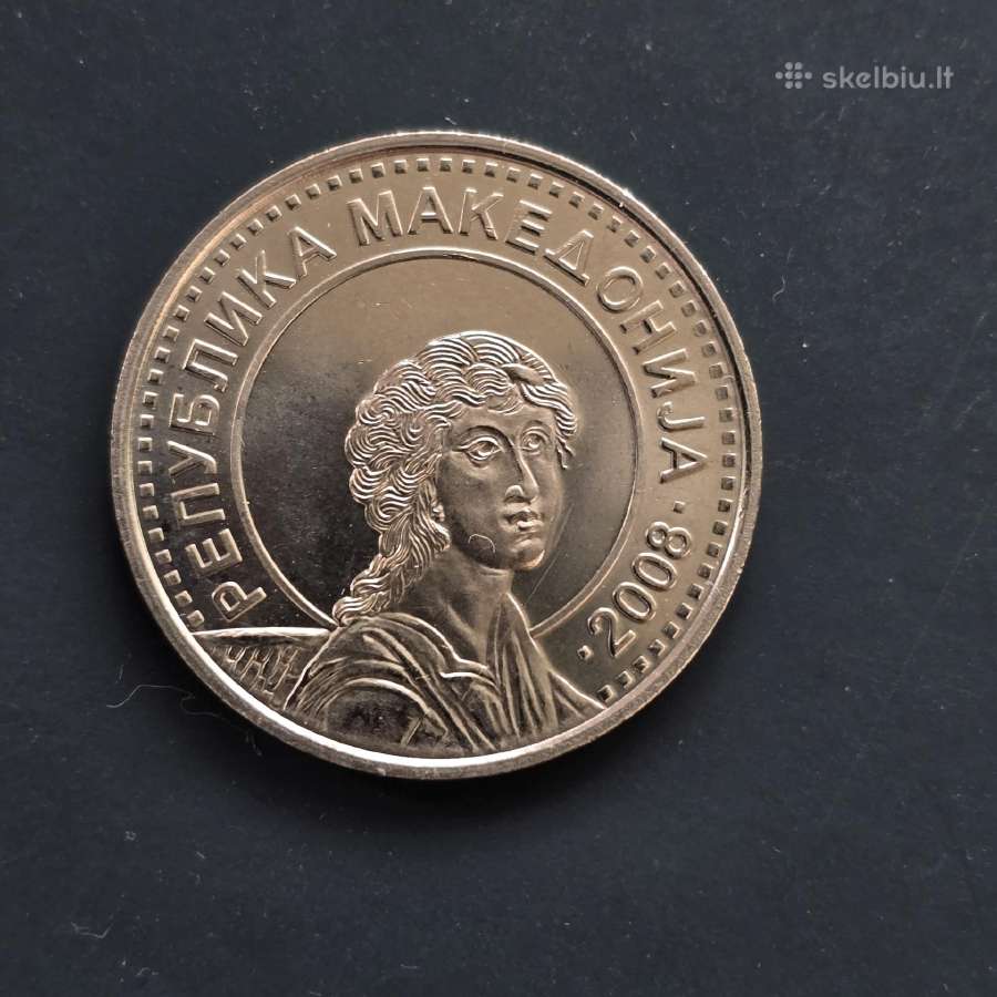 Makedonija 2008 50 denari Ni-brass Unc