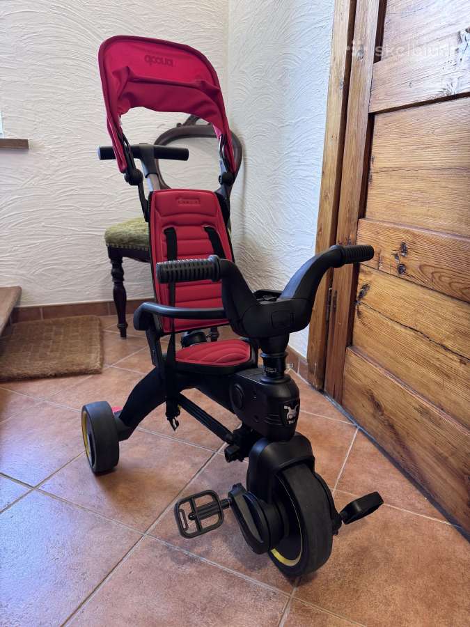 Doona naudotas triratukas + balansinis dviratukas