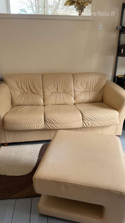 Odinė Kler sofa