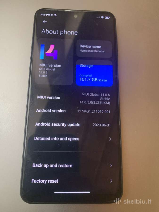 Redmi note 9 pro 128gb - nuotraukos Nr. 3
