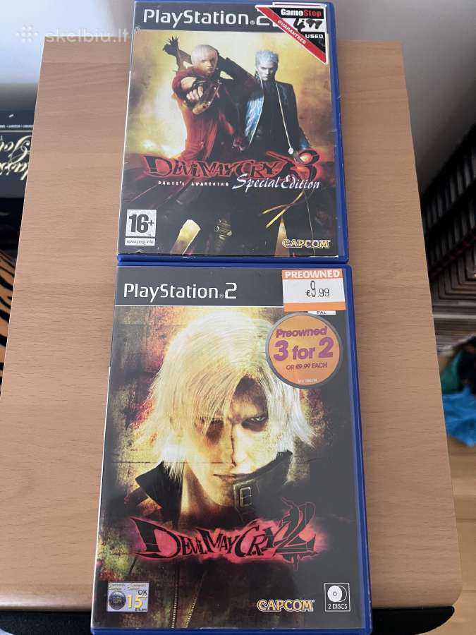 Devil May Cry 2 ir 3 Ps2