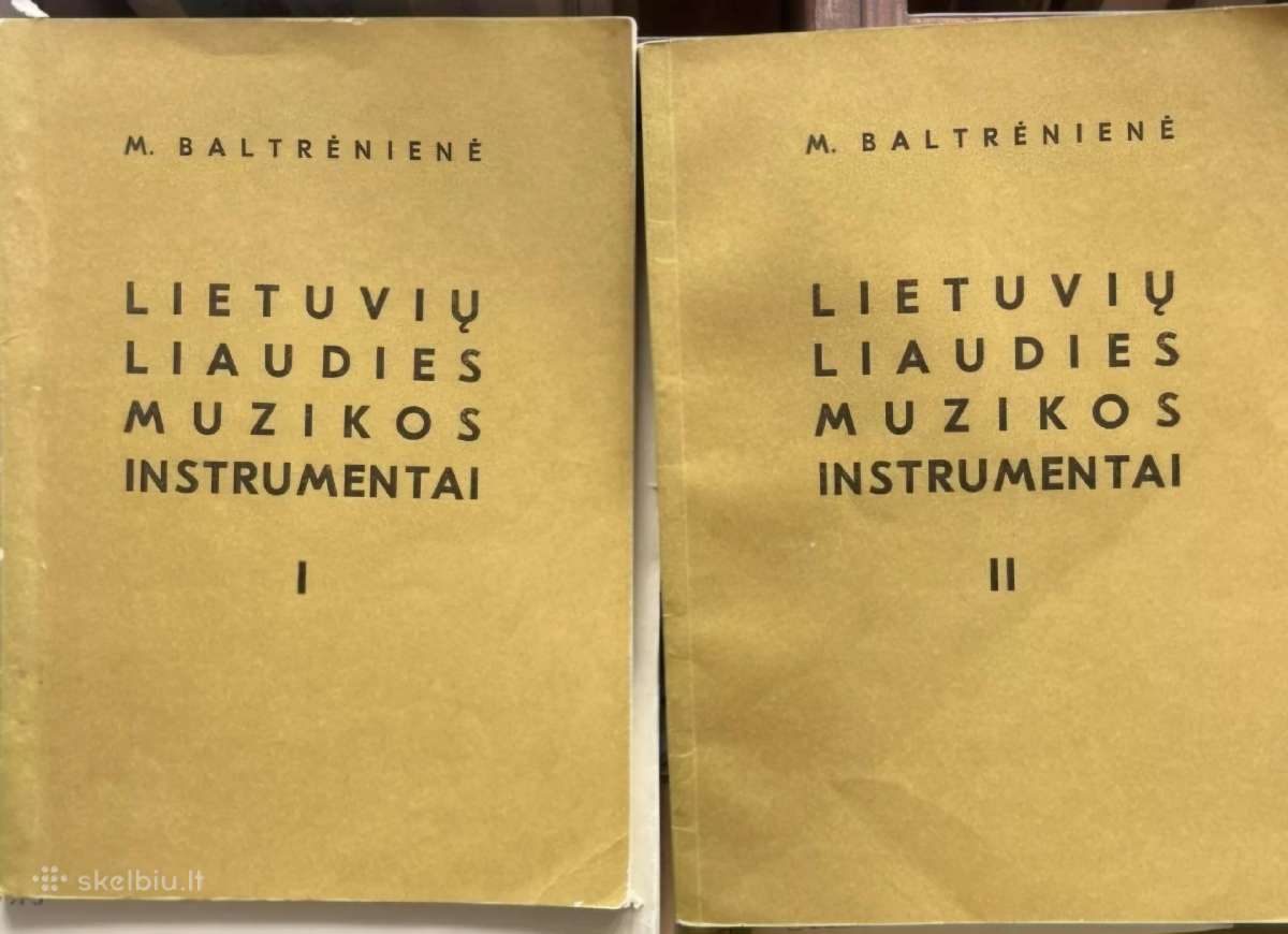 Lietuvių liaudies muzikos instrumentai (1,2 dalys)