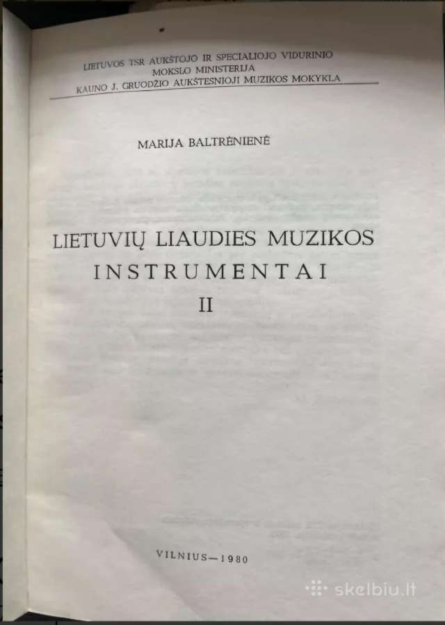 Lietuvių liaudies muzikos instrumentai (1,2 dalys) - nuotraukos Nr. 6