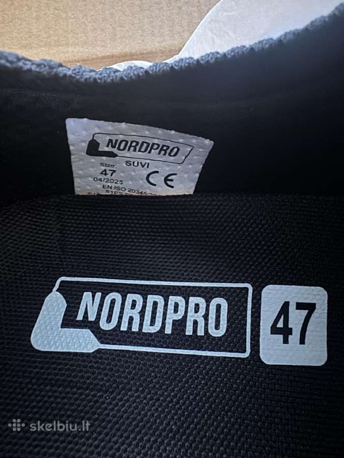 Nordpro suvi darbo batai - nuotraukos Nr. 3