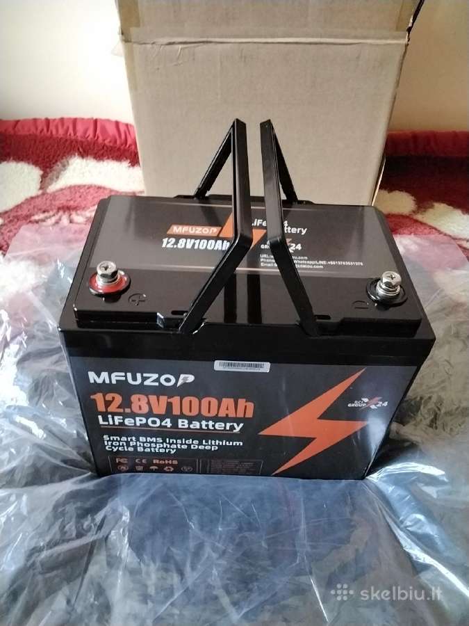Parduodu ličio (geležies fosfato) akumuliatorių.