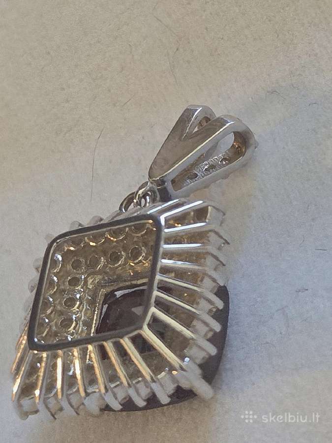 Auksinis 3,7ct Burmos špinelio pakabukas - nuotraukos Nr. 6