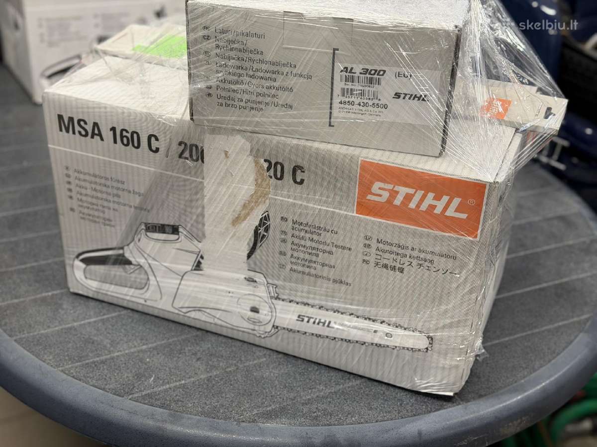 Stihl Msa 160c akumuliatorinis pjuklas
