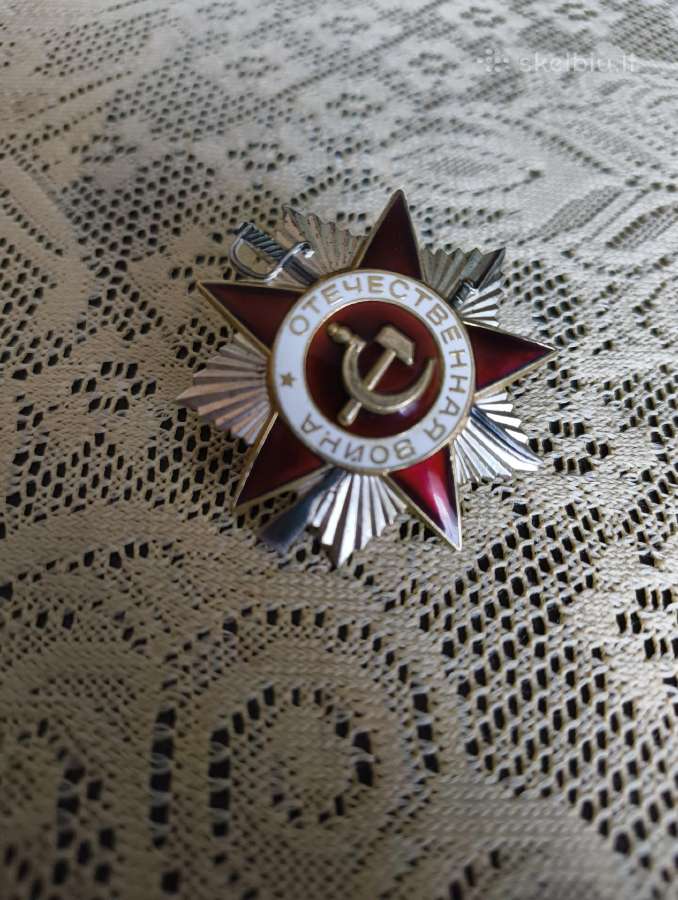 CcCCCP Ordinas Dtk 2 Laipsnio. Originalas. Sidabra - nuotraukos Nr. 2