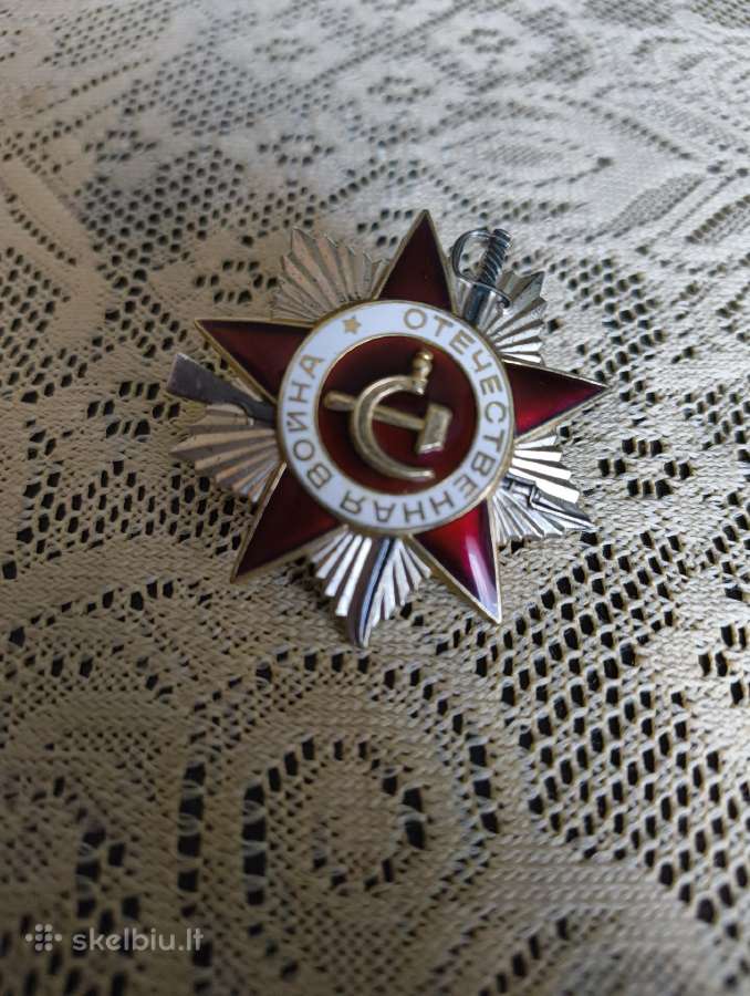 CcCCCP Ordinas Dtk 2 Laipsnio. Originalas. Sidabra - nuotraukos Nr. 3