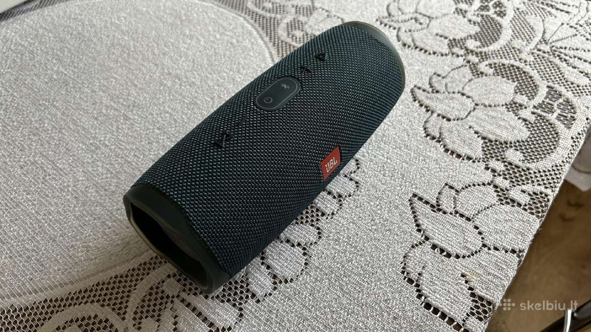 Jbl Charge 4 bluetooth kolonėlė, mėlynos spalvos
