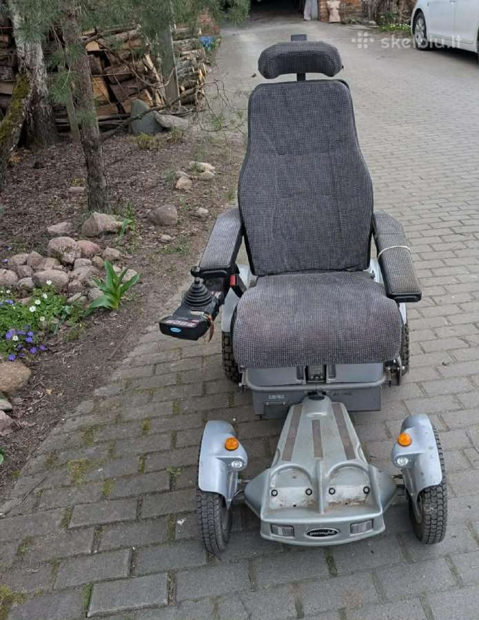 Elektrinis neįgaliojo vežimėlis „permobil“ – pilna