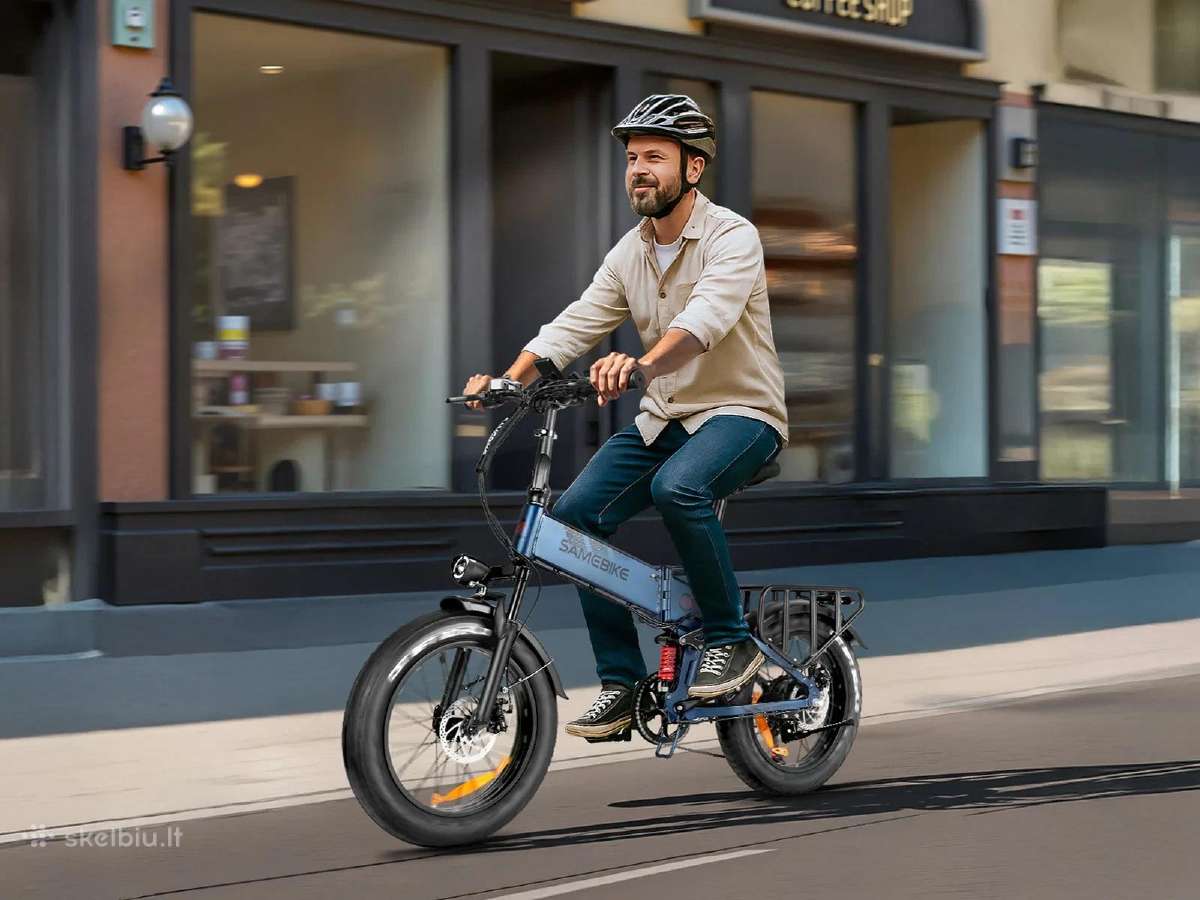Elektrinis dviratis Samebike RS-a02pro-ft - nuotraukos Nr. 5