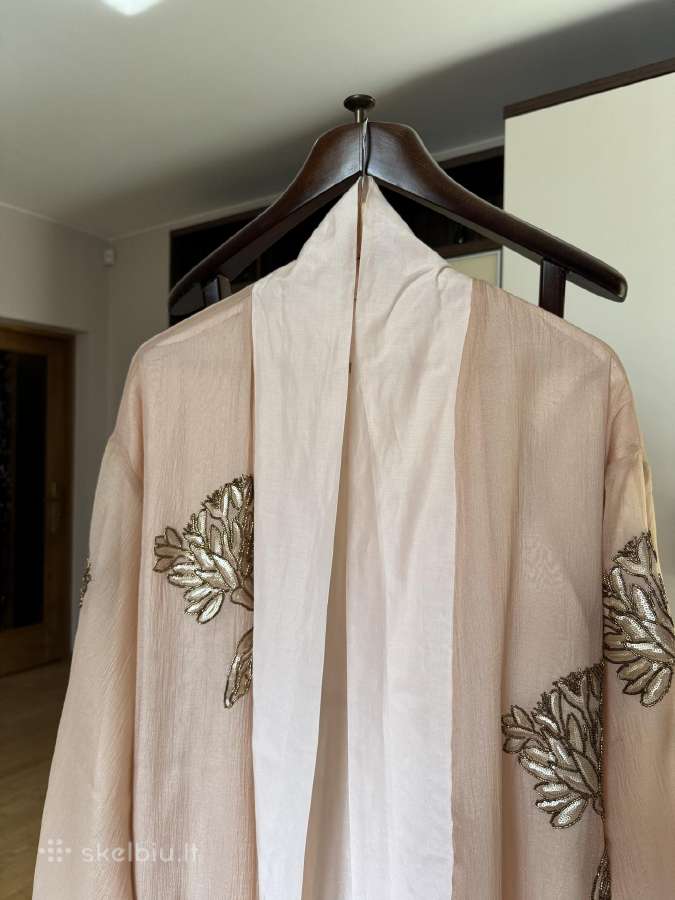 Zara puošnus siuvinėtas kimono - nuotraukos Nr. 2