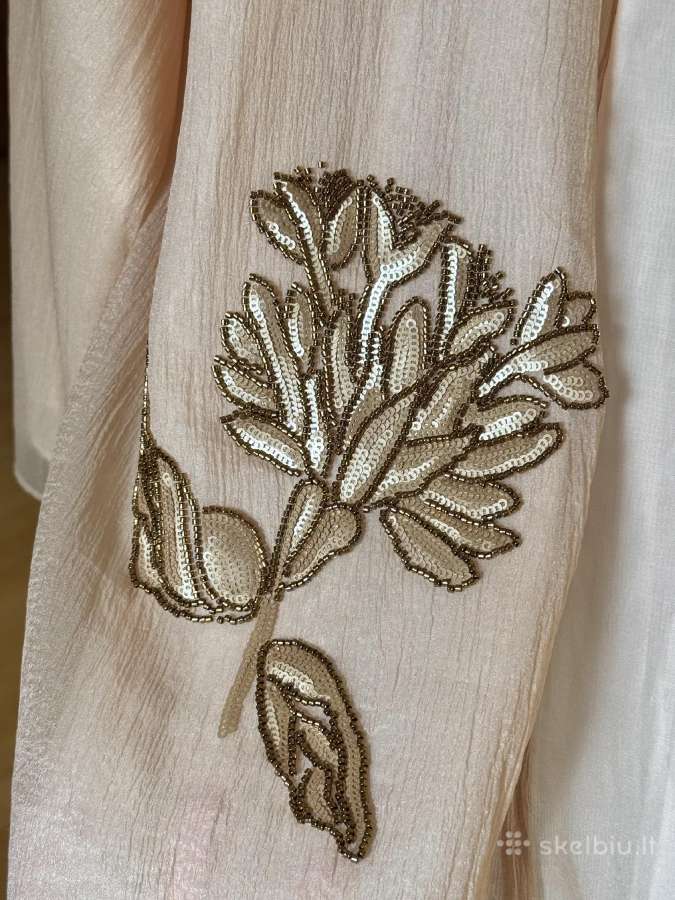 Zara puošnus siuvinėtas kimono - nuotraukos Nr. 6