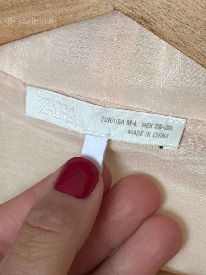 Zara puošnus siuvinėtas kimono - nuotraukos Nr. 10