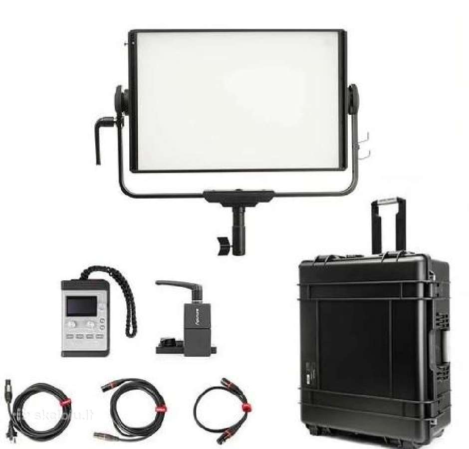 Aputure Nova 300c su lagaminu ir softbox komplektu