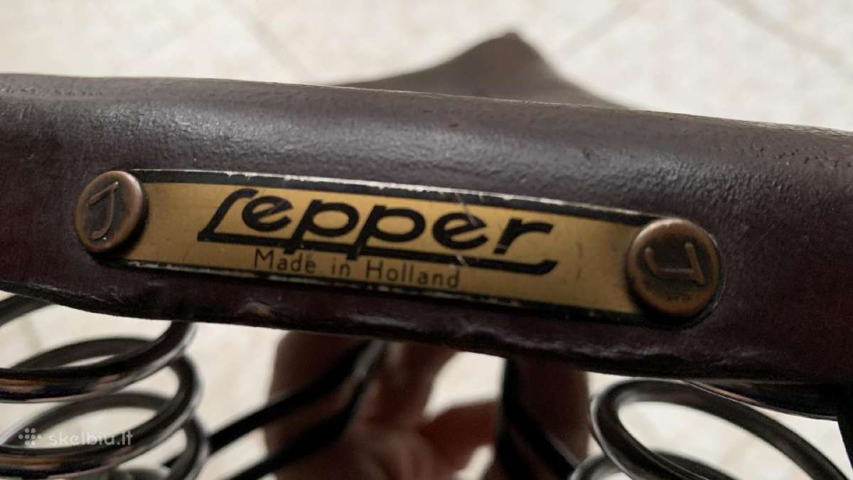 Lepper retro dviračio sėdynė - nuotraukos Nr. 10