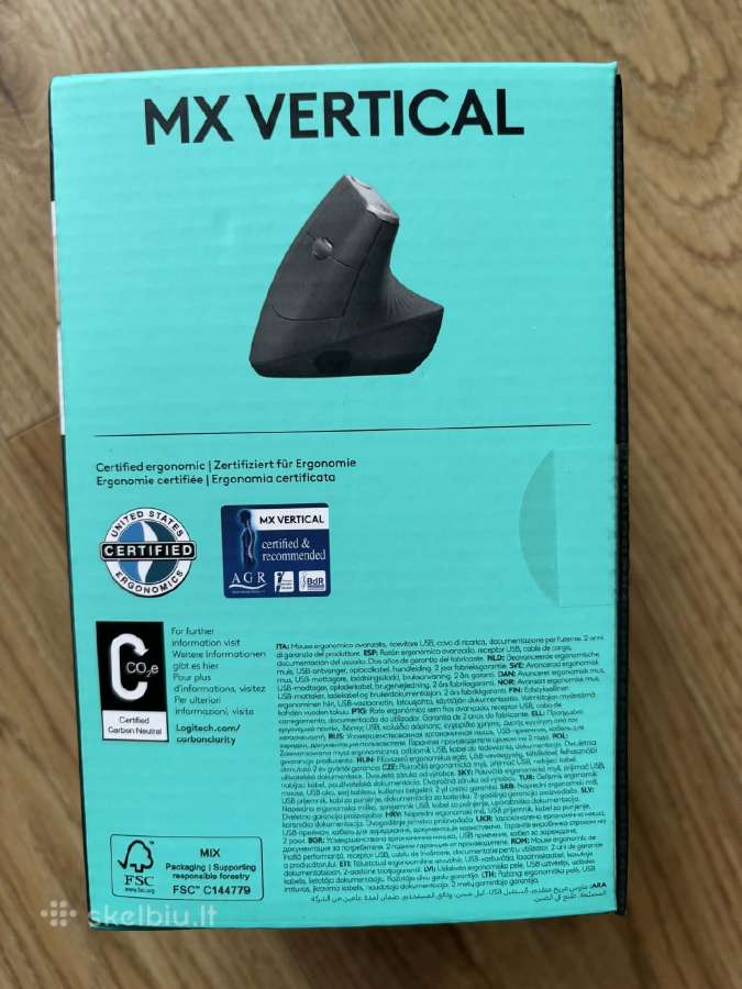 Visiškai nauja Logitech Mx Vertical Ergonomical - nuotraukos Nr. 2