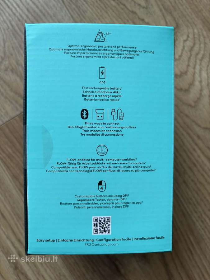 Visiškai nauja Logitech Mx Vertical Ergonomical - nuotraukos Nr. 4