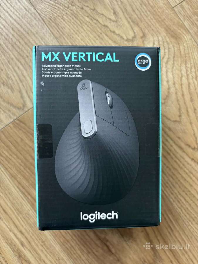 Visiškai nauja Logitech Mx Vertical Ergonomical