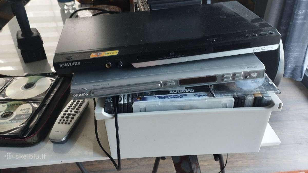 Dvd grotuvai ir diskai