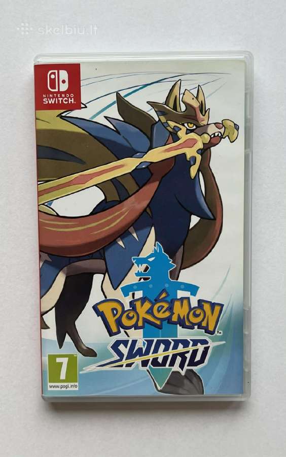 Nintendo Pokemon Sword žaidimas