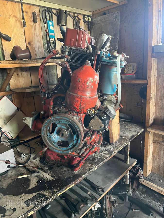 Traktoriaus T25 variklis