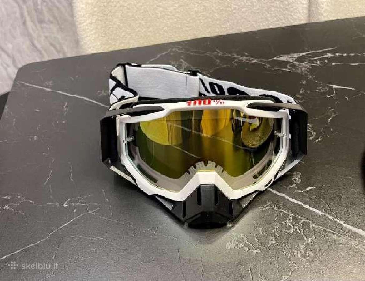 100% moto krosiniai akiniai. - nuotraukos Nr. 3
