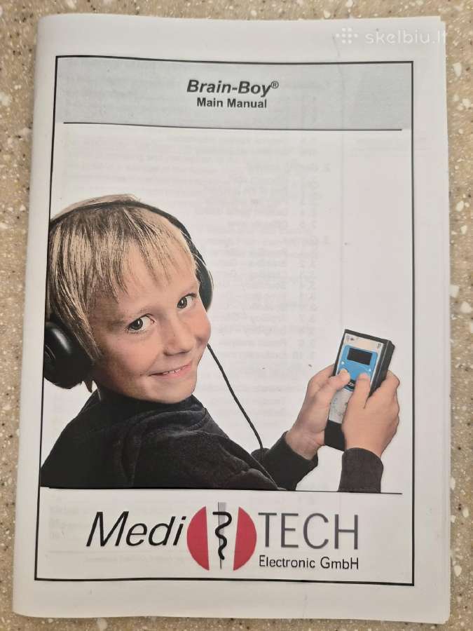 Brain-boy medicininė įranga skaitymo lavinimui. - nuotraukos Nr. 5