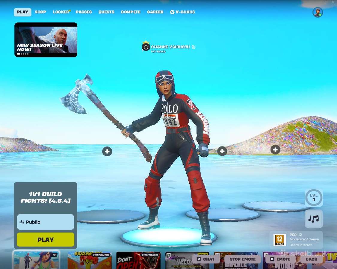 Fortnite account