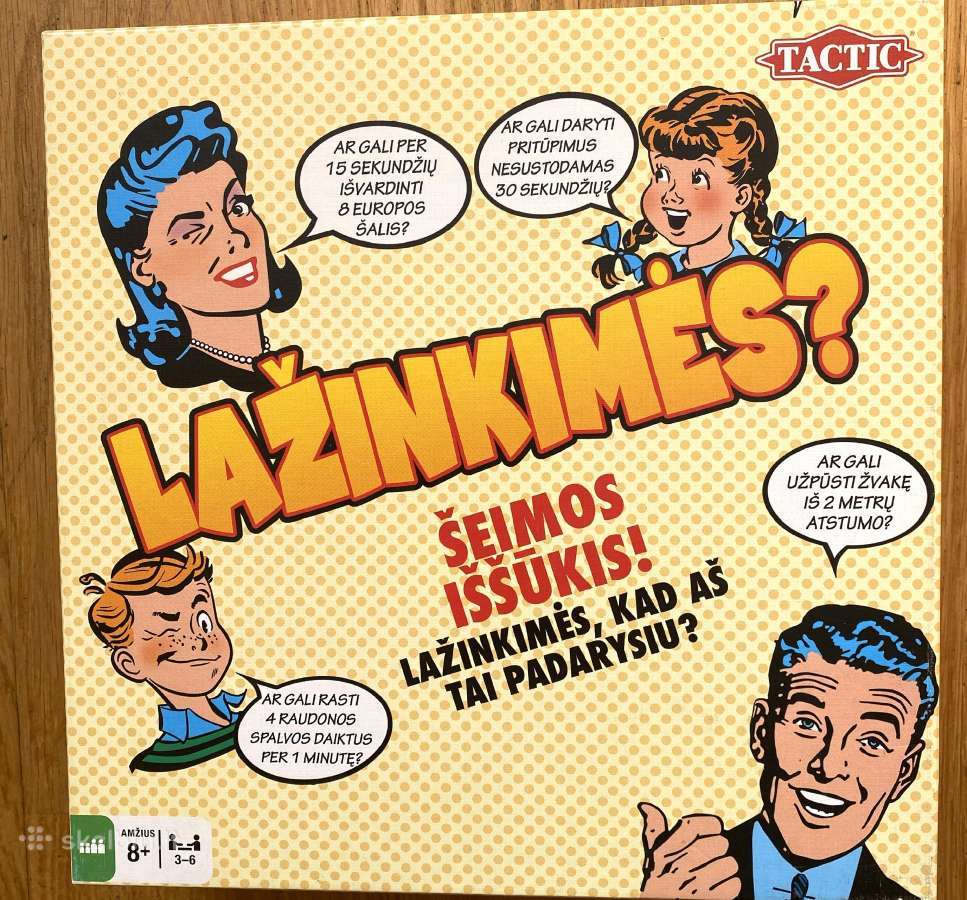 Žaidimas Lažinkimės?