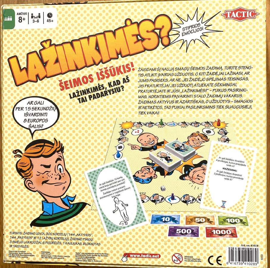 Žaidimas Lažinkimės? - nuotraukos Nr. 2