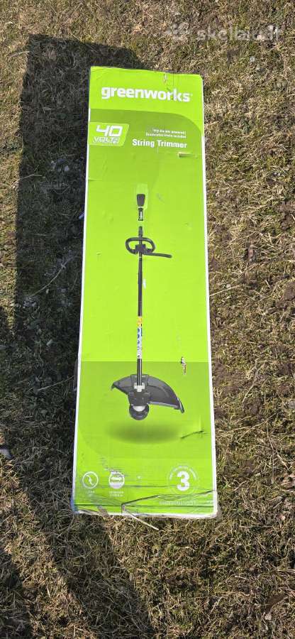 Greenworks 40v akumuliatorinis trimeris