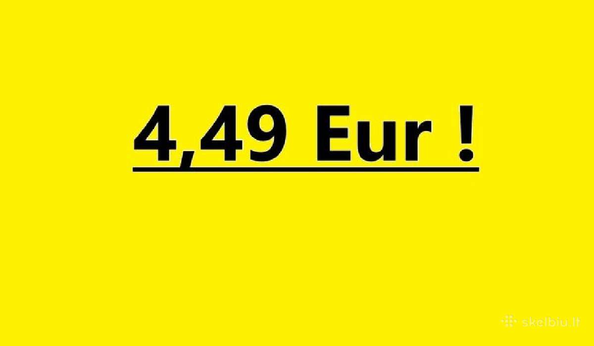 #1 Neribotas pokalbių ir Sms planas -tik 4,49 Eur!