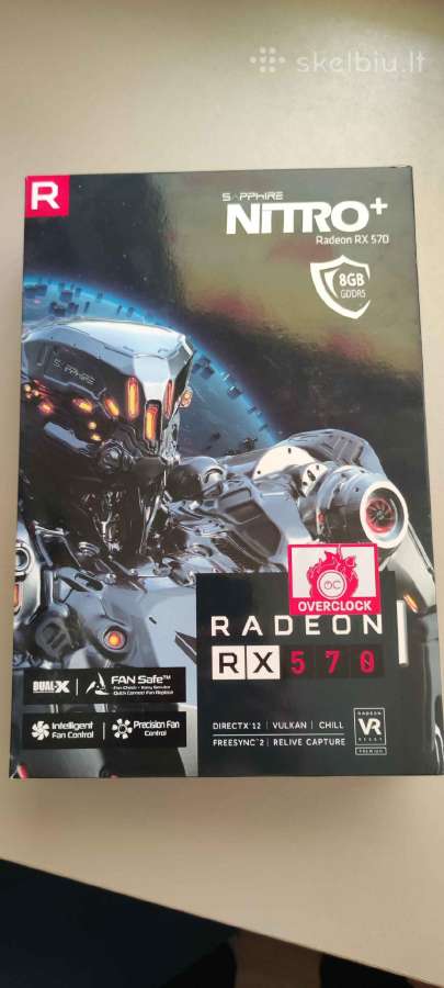 Sapphire Nitro+ Rx 570 8gb
