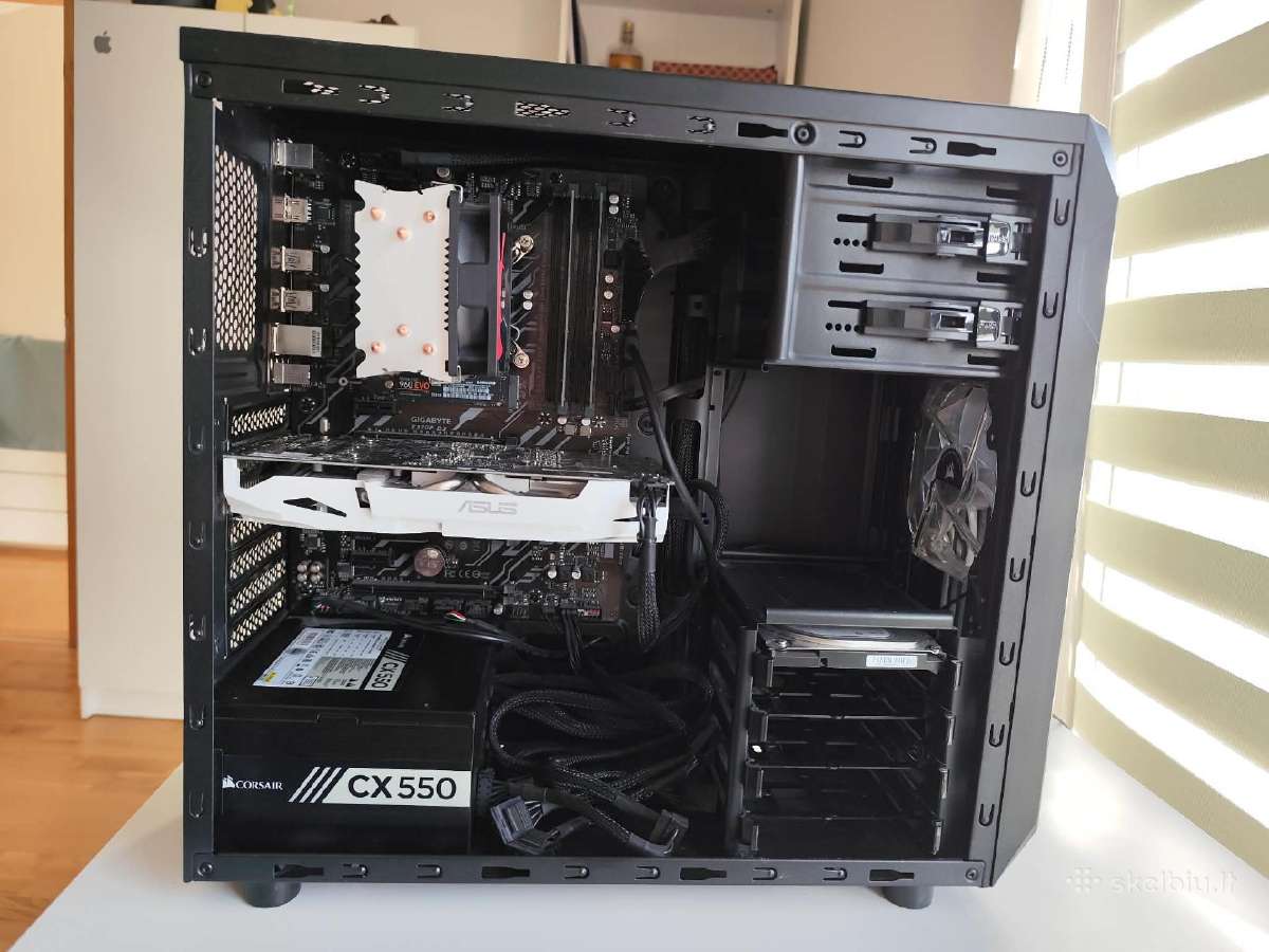 Žaidimų/darbo kompiuteris gtx 1060 3gb. - nuotraukos Nr. 3