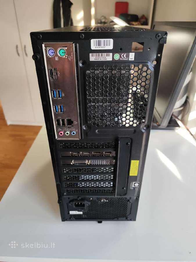 Žaidimų/darbo kompiuteris gtx 1060 3gb. - nuotraukos Nr. 7