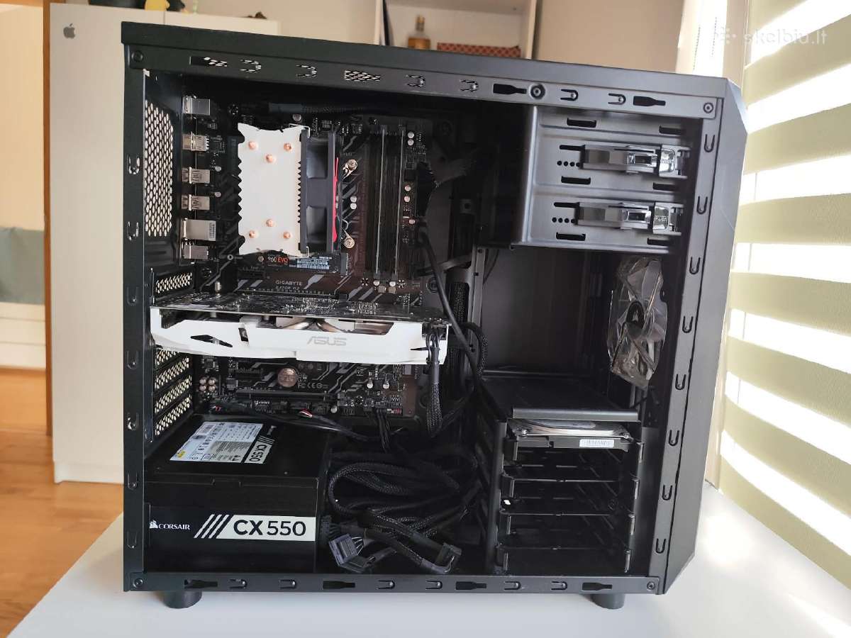 Žaidimų/darbo kompiuteris gtx 1060 3gb. - nuotraukos Nr. 8